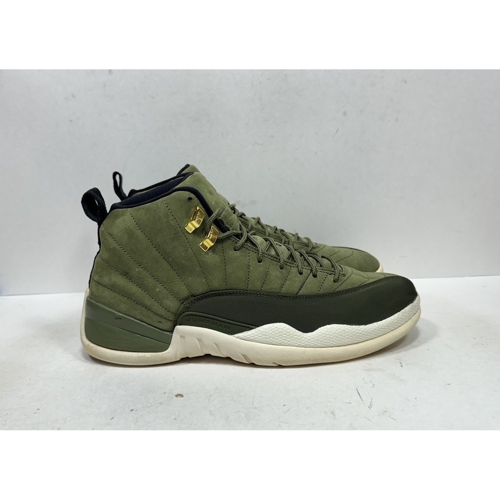 Nike Air Jordan 12 Retro CP3 Class of 2003 Sneakers Mens Sz 12 Olive 130690-301
